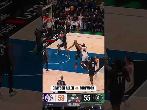What a move by Grayson Allen for 2️⃣