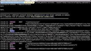 Lesson 2e - Options and Logging