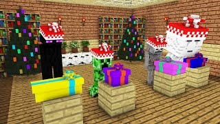 Monster School: Christmas Presents -- Cubic Minecraft Animation