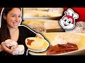 TRYING Jollibee ENTIRE Breakfast in the Philippines!!!