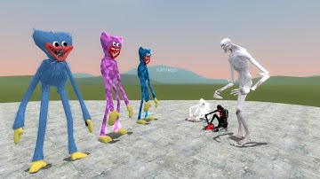 SCP-096s VS HUGGY WUGGYS!! Garry