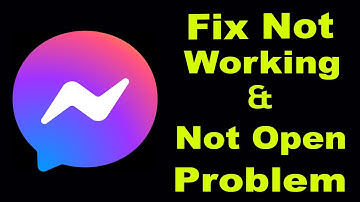 How To Fix Messenger App Not Working Problem Android & iOS | Messenger Not Open Problem | PSA 24