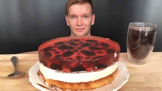 видео: МУКБАНГ ТОРТ | 🎂Торт 3 КГ! с ежевикой🍇, голубикой🫐, творогом🍥, желе🍮 | Мой рацион питания, что я ем? картинка: МУКБАНГ ТОРТ | 🎂Торт 3 КГ! с ежевикой🍇, голубикой🫐, творогом🍥, желе🍮 | Мой рацион питания, что я ем?