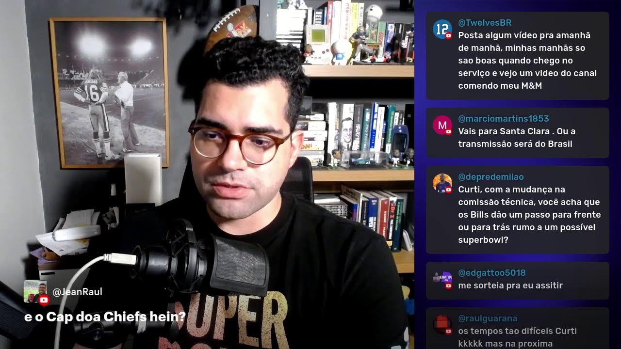 NFL LIVE de Perguntas & Respostas: Super Bowl LX