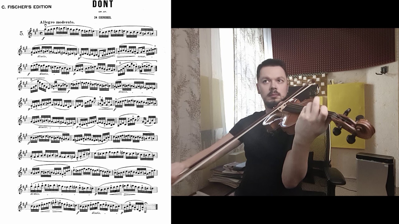 J.Dont - 24 Exc. op.37 №5