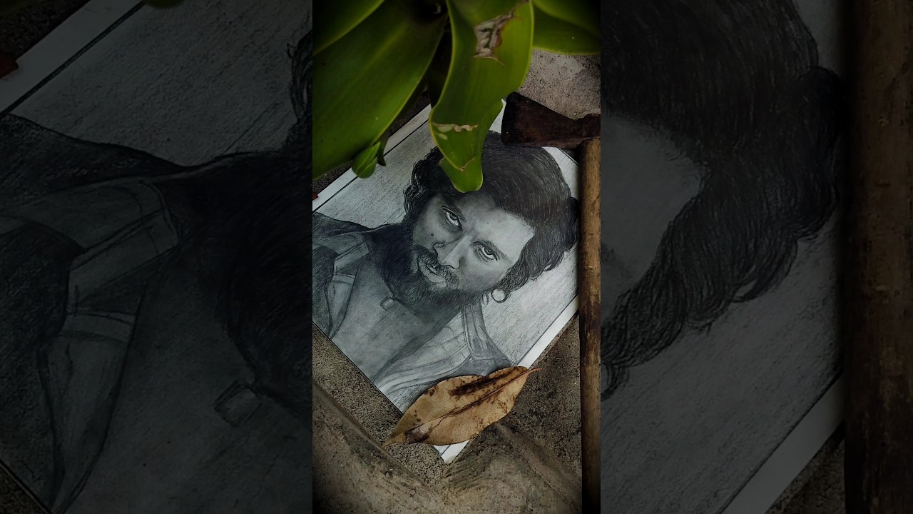 pushpa 2 drawing sketch😈😎