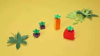 How to Build Fruits & Vegetables - LEGO Duplo - DIY Stop Motion screenshot 1