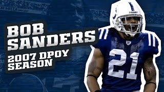 The Hitman's DPOY Season | Bob Sanders 2007 Highlights (NFL Throwback) Details
