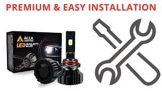 New HB3 9005 LED Headlight Bulbs DRL Daytime Running Light Replacement