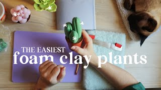 Fast and easy SCULPTING MAGIC with Foam Clay! 