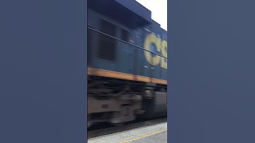 CSX Autorack On The First Track