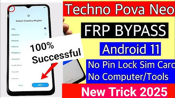 How to Bypass FRP on Tecno Pova LE6 (2025) | Tecno Pova LE6 FRP Bypass 2025 Tecno Frp Bypass