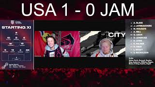 USA VS JAMAICA WATCH ALONG