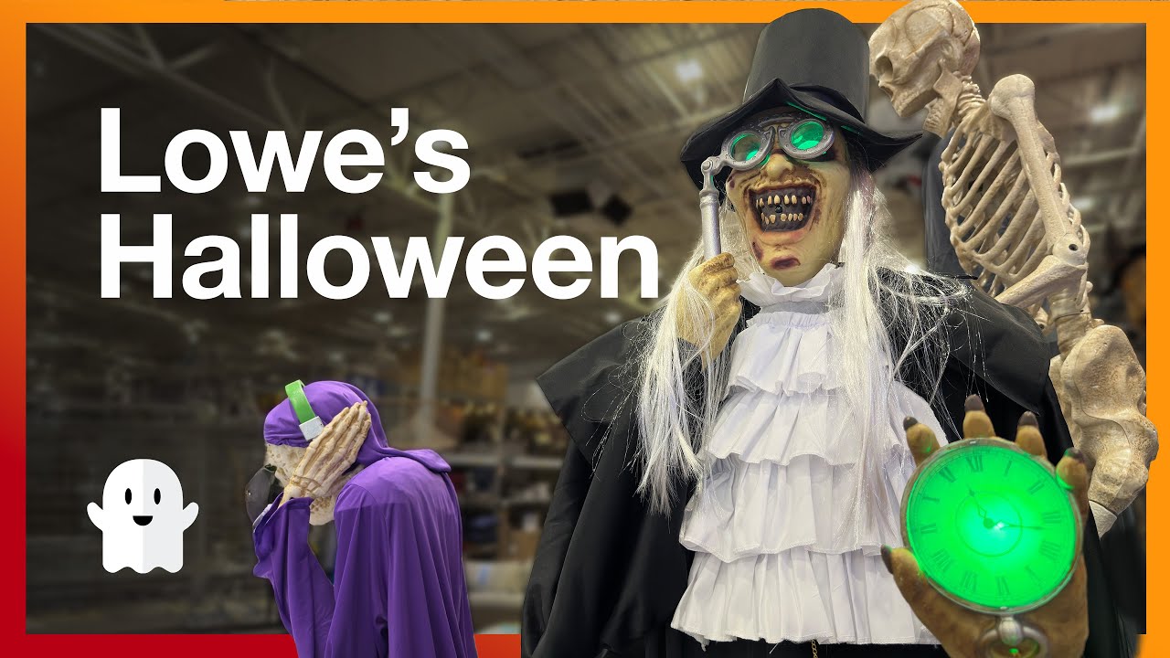 Lowe's 2025 Halloween 🎃 Decorations, Animatronics & Inflatables - Store Walkthrough 👻