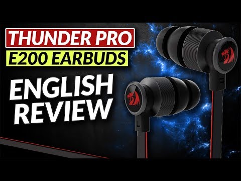 Gaming Earbuds 2019 | Redragon E200 Thunder Pro