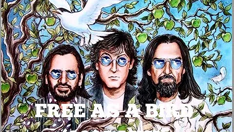 THE BEATLES - "FREE AS A BIRD" (2025 MIX) - FAN VIDEO (HD)