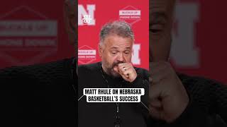 Matt Rhule Discusses The Success Of The Nebraska Basketball Program