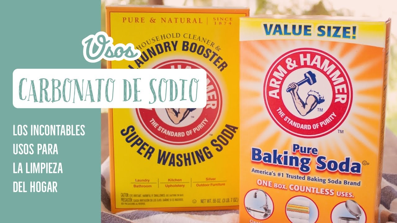 Bicarbonato de sodio arm & hammer para limpieza 8 oz