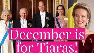 Kate Middleton Wears Lover's Knot Tiara, Queen Camilla's Mystery Stomacher & Queen Mathilde