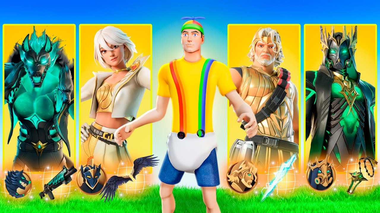 Испытание СЛУЧАЙНЫХ БОГОВ в Fortnite!