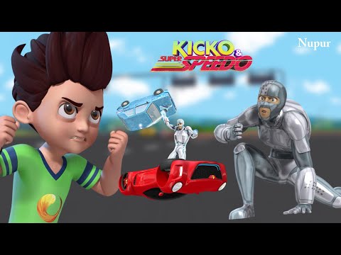 Kicko ने 🧲 Magnet Man को दिया चकमा 🦸🏻 I Moral Stories In Hindi I Kicko And Super Speedo