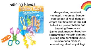 Helping Hands Fine Motor Tool Set™ I Learning Resources I Mainan Edukasi Anak