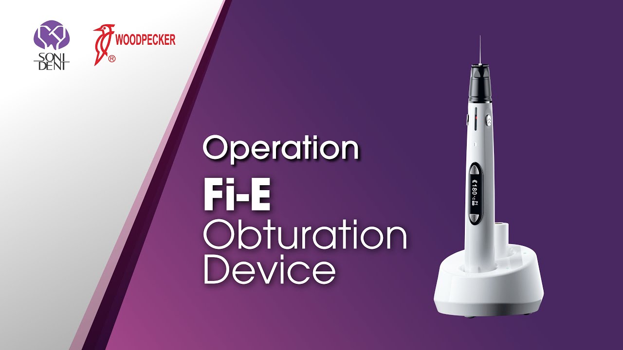 Woodpecker / DTE Gutta Percha Obturation Device (Fi-E) (Operation) #woodpeckerdental #guttapercha