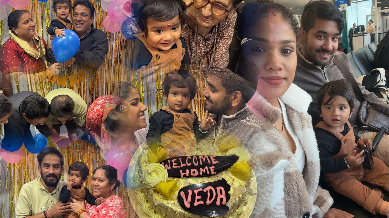 My baby’s 1st flight Nz To HongKong To india ✈️|| Veda ka Hua 1st Time Welcome ❣️