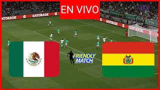 LIVE : Mexico vs Bolivia | International Friendly Match Soccer 2024 Video Game Simulation