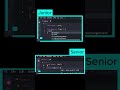Junior vs senior programmer membuat fitur dark mode #programming #javascript