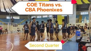 COE Titans vs. CBA Phoenixes | 2nd Quarter | Centralian Fest 2024 [4K]