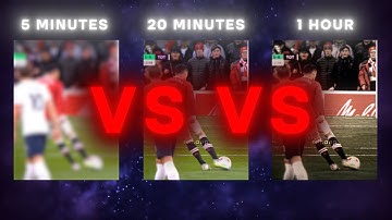 Editing Challenge - 5 Minutes Vs 20 Minutes Vs 1 Hour! (After Effects)