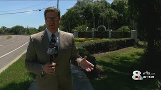 spike strips in citrus park neighborhood