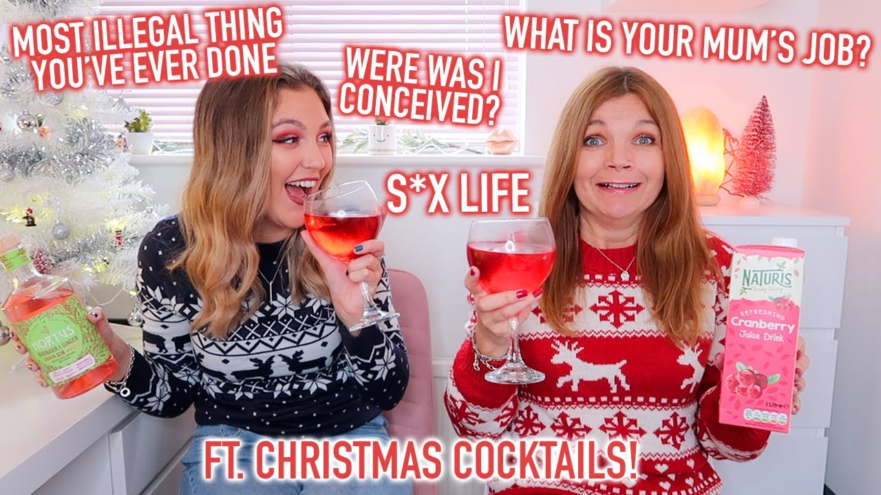 Answering Uncomfortable Questions We've Avoided Whilst Making Xmas Cocktails...