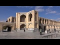 Siosepol  khajoo bridges isfahan iran in 4k