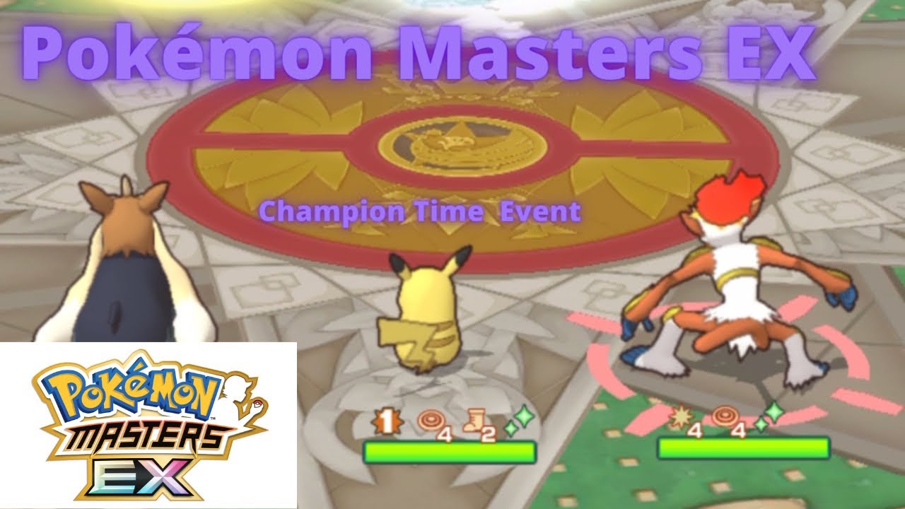 Pokémon Masters EX- Champion Time Story Event