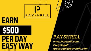 Payshrill - Introduction | Earn money at Home | Easily | Earn Daily upto $500 screenshot 4