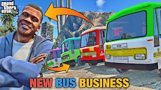 Business Ke Liye Itni Sari Buses Buy Karli 🤩 Restoration Ke Sath Profit 🔥 ( GTA 5 Mods] screenshot 3