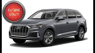 Open and Start Audi Q7 post 2016 models with a dead key fob battery: Updated.