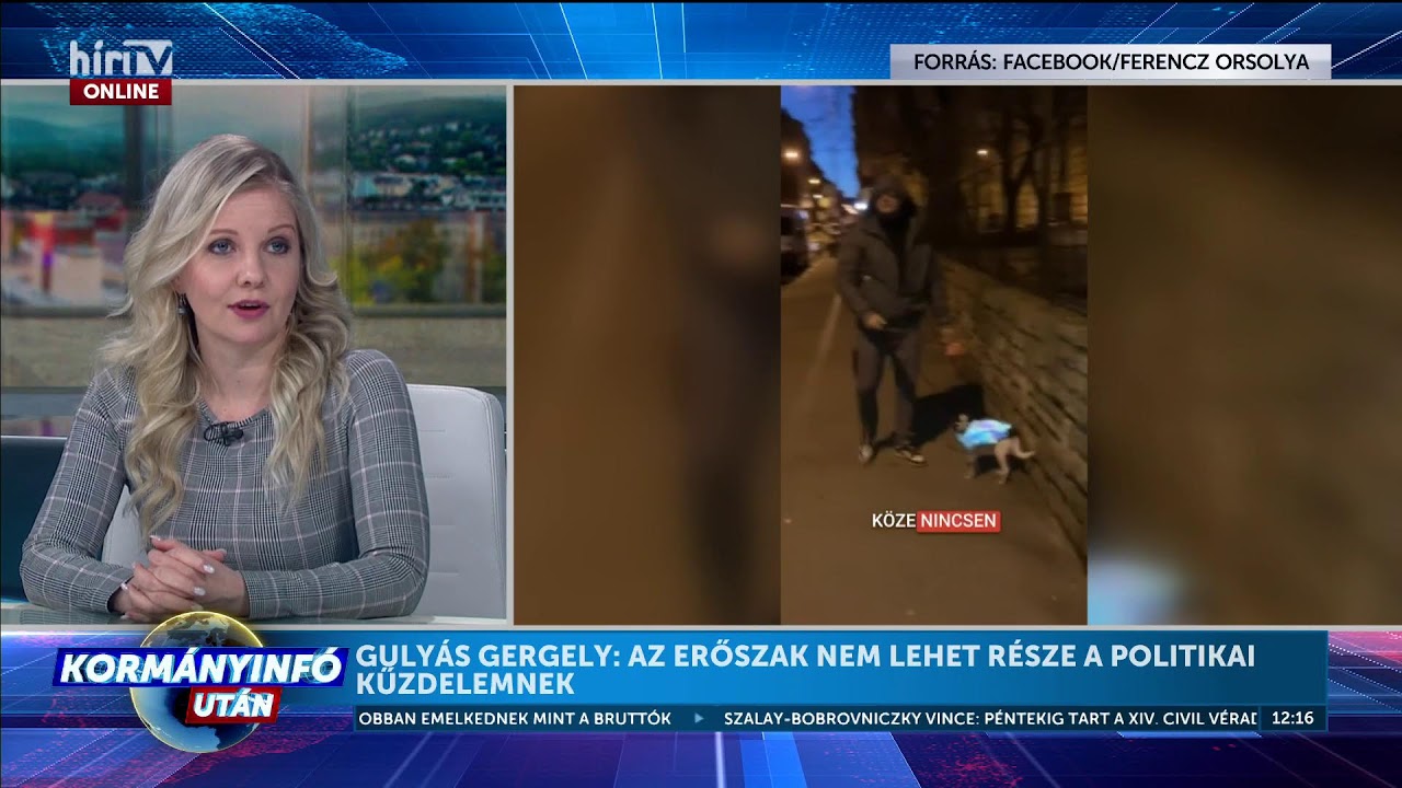 Kormányinfó és elemzés - Élő közvetítés - HírTV