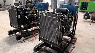Double Dhamaka15Kva Mahindra Open 2 Set Generator With Full Load Testing Bareilly Up Delivery