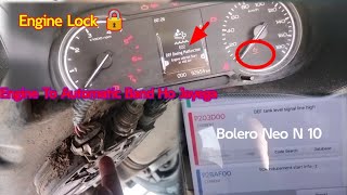 Mahindra Bolero Neo Bs6 N 10 2022 DEF Error No Start 450 Km Dtc P203D Tank Level Wiring Issue