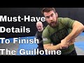 Guillotine Choke from Full Guard (Every White Belt Should Know This One)