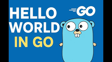 "Hello, World!" in Go Programming Language | Golang Tutorial #1