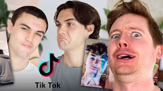 Tik Tok Boys Are Saying They Look Like Us... by The Dolan Twins Reaction