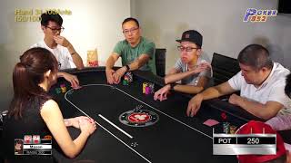 Poker 852 EP 47 - 六位業餘高手，打牌靠把口；張檯有緊有鬆，打一手牌就足夠大領先！ - 20180717a