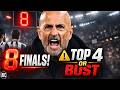 8 FINALS FOR JUVE Spalletti WARNS TOP 4 AT ALL COSTS 