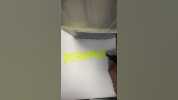 Doraemon name shadow writing#art #writing #writer #viral #trending #shortvideo #shorts 😎😎💯