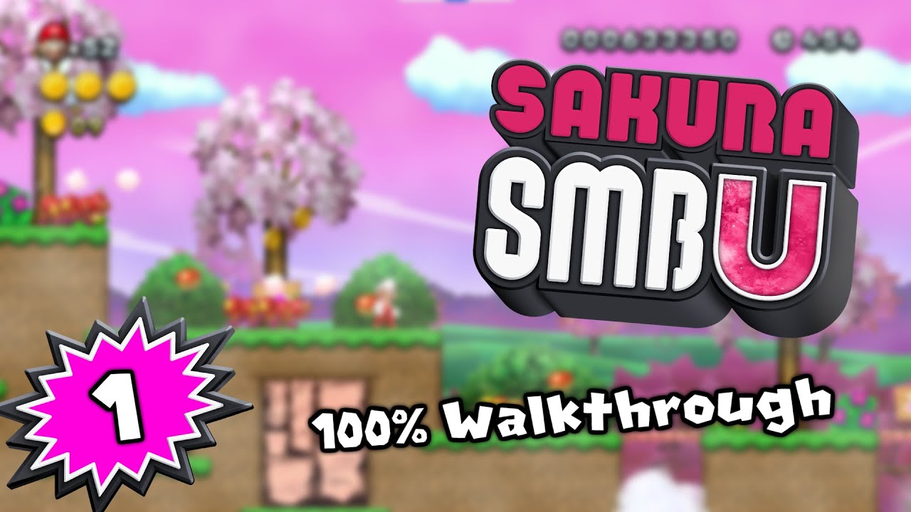 Sakura SMBU - 100% Playthrough #1 | Davetendo