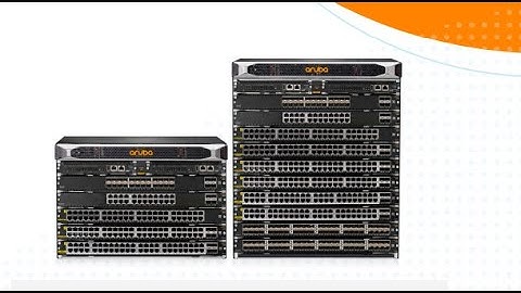 HPE Aruba Networks CX 6400 Quick Overview
